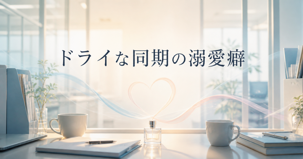 ドラマ『ドライな同期の溺愛癖』のオリジナルアイキャッチ画像