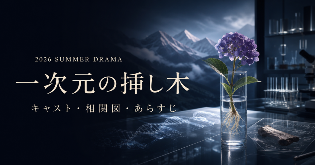 『一次元の挿し木』キャスト・相関図・あらすじ