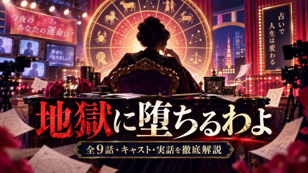 Netflix『地獄に堕ちるわよ』全9話・キャスト・実話を解説する記事のアイキャッチ