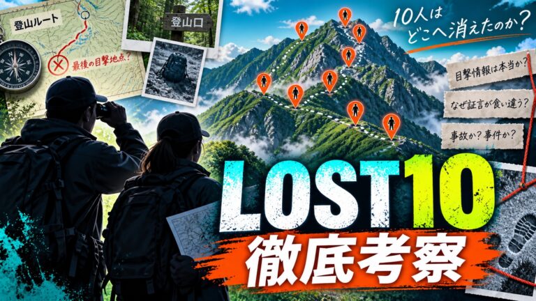 LOST10のキャスト・あらすじ・原作・犯人予想を解説する記事のアイキャッチ
