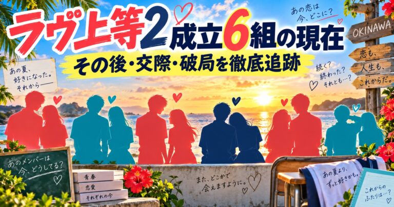 ラヴ上等2で成立した6組の現在とその後